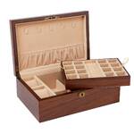 Russell Collection - Matte Walnut Veneer Jewellery Box