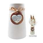 Heartfelt Ceramic Taper Vase - Mother