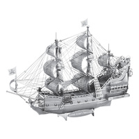 Metal Earth - 3D Metal Model Kit - ICONX Queen Anne's Revenge