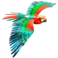 Metal Earth - 3D Metal Model Kit - ICONX Parrot Jubilee Macaw