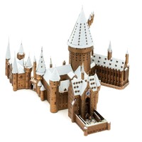 Metal Earth - 3D Metal Model Kit - Harry Potter - ICONX Hogwarts In Snow