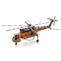 Metal Earth - 3D Metal Model Kit - ICONX S-64 Skycrane