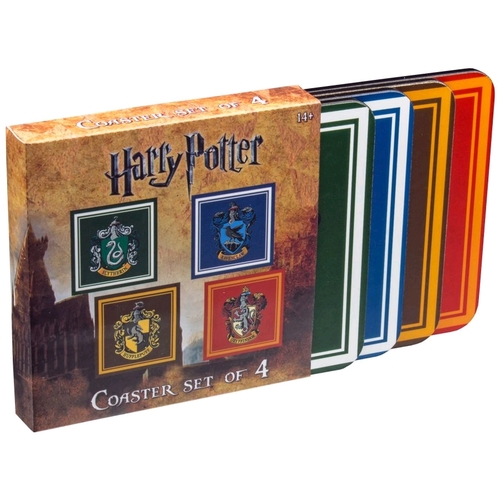 Harry Potter - House Crest Coaster Set of 4