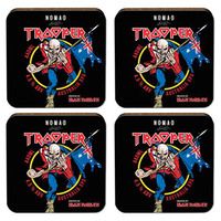 Iron Maiden - Nomad Coasters Set Of 4