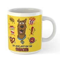 Scooby Doo Mug - I'm Here Just For The Snacks