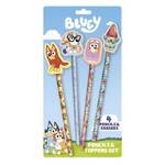 Impact Merch - Bluey Characters Pencil & Topper 2 (Set of 4)