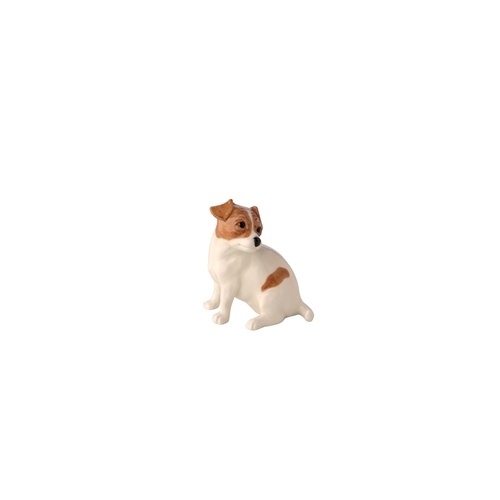 John Beswick Jack Russell Pup Sitting Brown