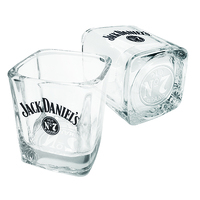 Jack Daniels Set of 2 Glasses with Base Print