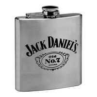 Jack Daniels Stainless Steel Hip Flask
