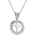 A Gift of Faith - Circle Cross Necklace