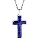 A Gift of Faith - Lapis Lazuli Cross with Chain