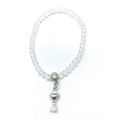 Communion Bracelet With Chalice Emblem