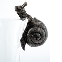 Jardinopia Pot Buddies - Antique Bronze Snail
