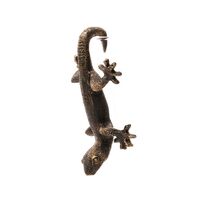 Jardinopia Pot Buddies - Antique Bronze Gecko
