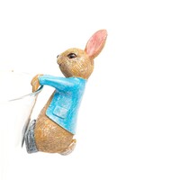 Jardinopia Pot Buddies - Beatrix Potter: Peter Rabbit Hanging On The Pot