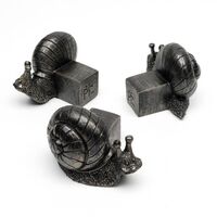 Jardinopia Potty Feet - Antique Bronze Snail (Set Of 3)