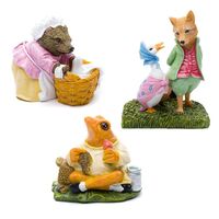 Jardinopia Potty Feet - Beatrix Potter: Mr Tod and Friends (Set of 3)