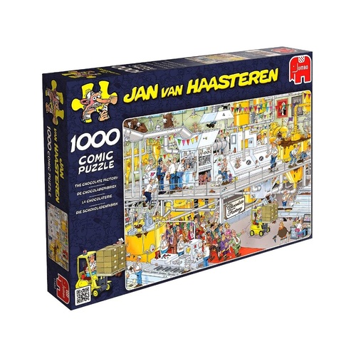 Jan Van Haasteren Puzzle 1000pc - The Chocolate Factory