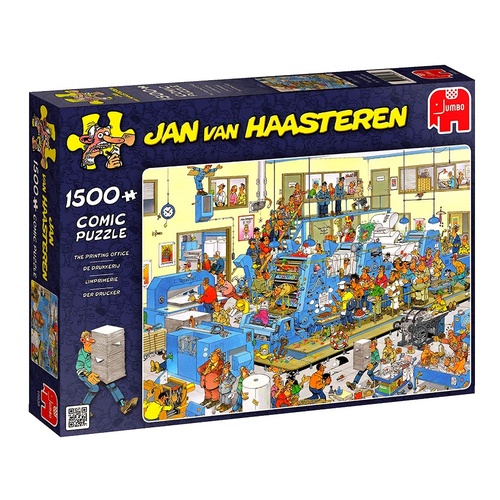 Jan Van Haasteren Puzzle 1500pc - The Printing Office