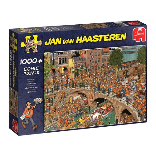Jan Van Haasteren Puzzle 1000pc - King's Day