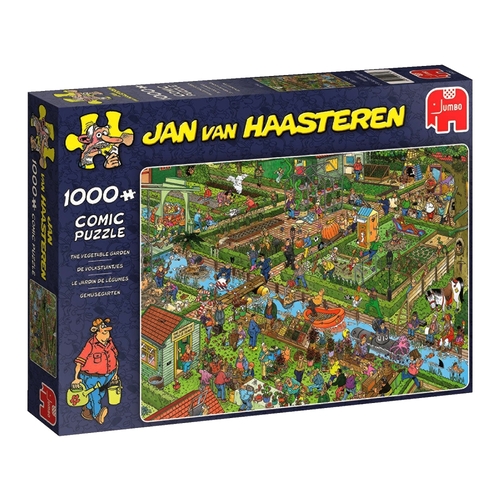 Jan Van Haasteren Puzzle 1000pc - The Vegetable Garden