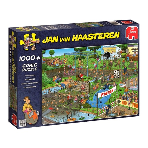 Jan Van Haasteren Puzzle 1000pc - Mudracers