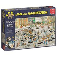 Jan Van Haasteren Puzzle 1000pc - The Cattle Market