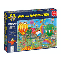 Jan Van Haasteren Puzzle 1000pc - Hooray Miffy 65 Years