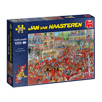 Jan Van Haasteren Puzzle 1000pc - La Tomatina