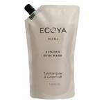 Ecoya Kitchen Dish Liquid Refill - Tahitian Lime & Grapefruit
