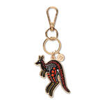 Erstwilder x Brooke Sutton - Matjumpa Ritjinguthinha (Kangaroo) Enamel Key Ring