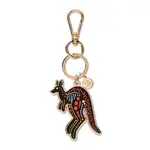Erstwilder x Brooke Sutton - Matjumpa Ritjinguthinha (Kangaroo) Enamel Key Ring