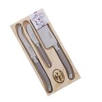 Jean Dubost Laguiole Maison - 3 Piece Cheese Knife Set Grey Atelier