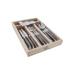 Jean Dubost Maison - 24 Piece Cutlery Set Grey