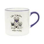 Splosh - Loved By My Life is Better With a Dog Mug