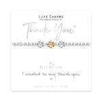 Life Charms Just Because - Thank You Bracelet