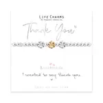 Life Charms Just Because - Thank You Bracelet