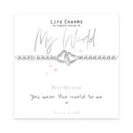 Life Charms Just Because - My World Bracelet
