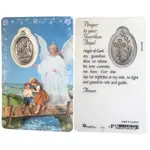 Guardian Angel Souvenir Card and Charm