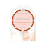 Life Charms Healing Stones - Carnelian Bracelet