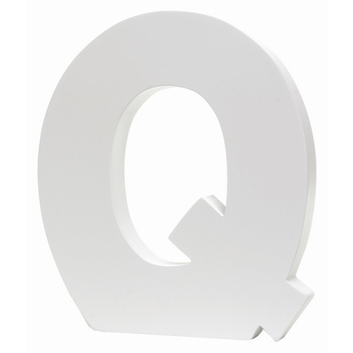 Splosh Large Decorative Letter - Q
