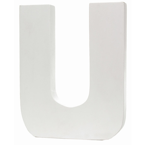 Splosh Large Decorative Letter - U