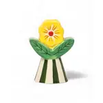 La La Land Beyond Retro Folk - Stoneware Candle Holder