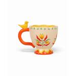 La La Land Beyond Retro Folk - Stoneware Hand Painted Mug