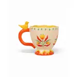 La La Land Beyond Retro Folk - Stoneware Hand Painted Mug