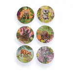 La La Land Garden Giggles - Coasters (Set of 6)