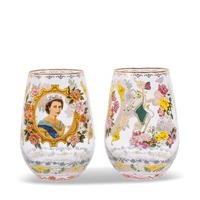 La La Land Her Majesty The Queen - Glass Tumblers