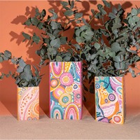 La La Land Sacred Country - Vase (Set of 3)