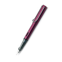 LAMY AL-STAR Fountain Pen - Medium Nib - Black Purple