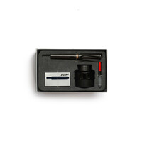 LAMY SAFARI Gift Pack - Fountain Pen Medium Nib - Matte Charcoal